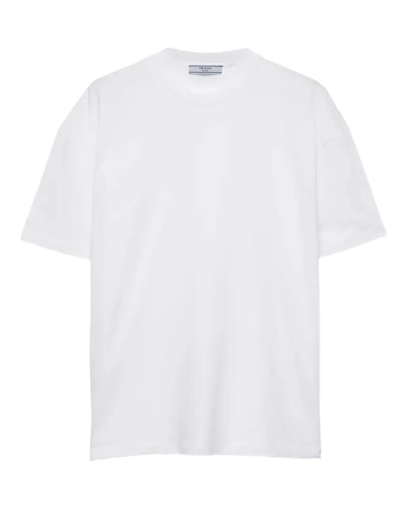 Prada Klassisches T-Shirt - Weiß Weiß