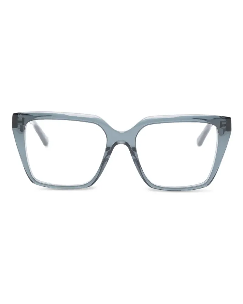 Balenciaga Brille mit eckigem Gestell - Blau Blau