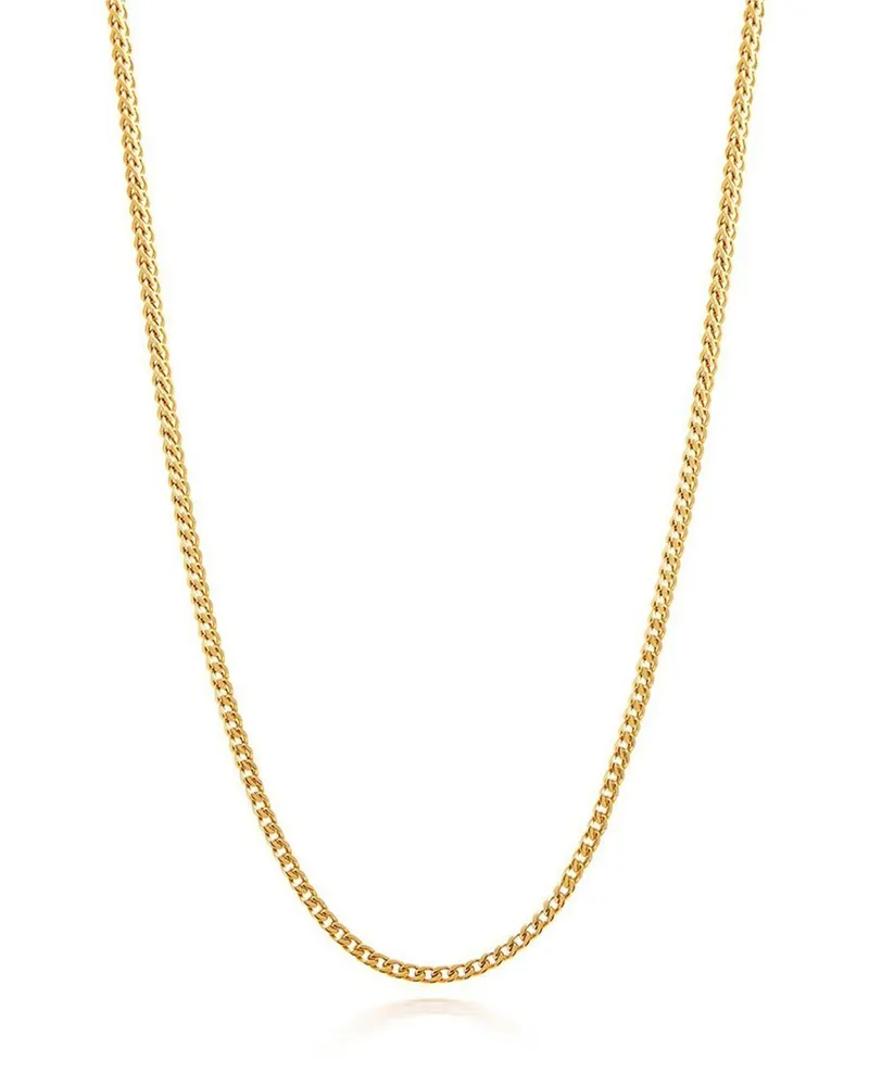 Nialaya Eckige Halskette - Gold Gold