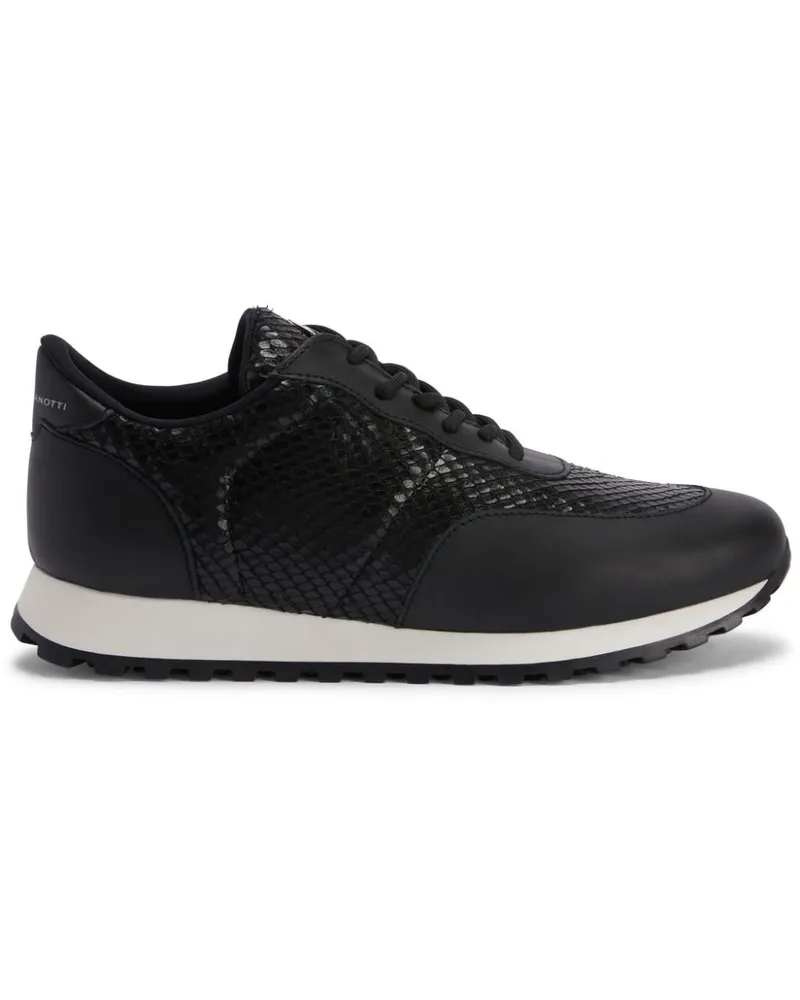 Giuseppe Zanotti Jimi Running Sneakers - Schwarz Schwarz