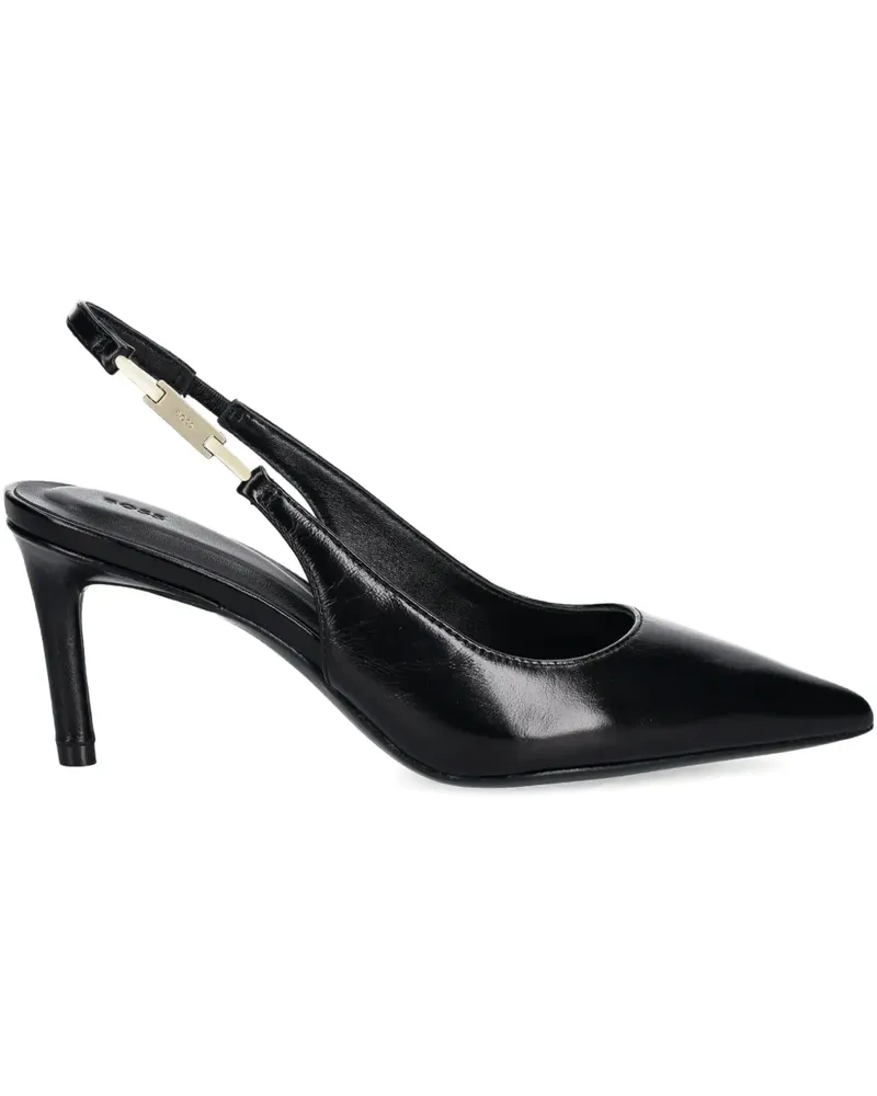 HUGO BOSS Slingback-Pumps 75mm - Schwarz Schwarz