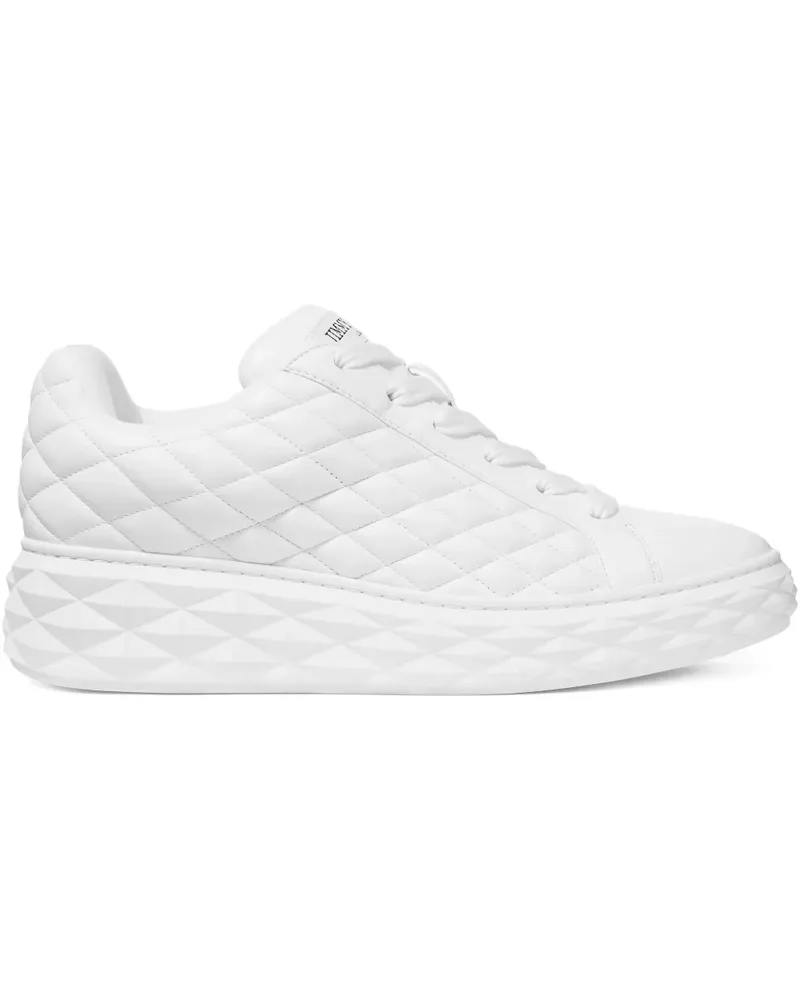 Jimmy Choo Gesteppte Sneakers - Weiß Weiß