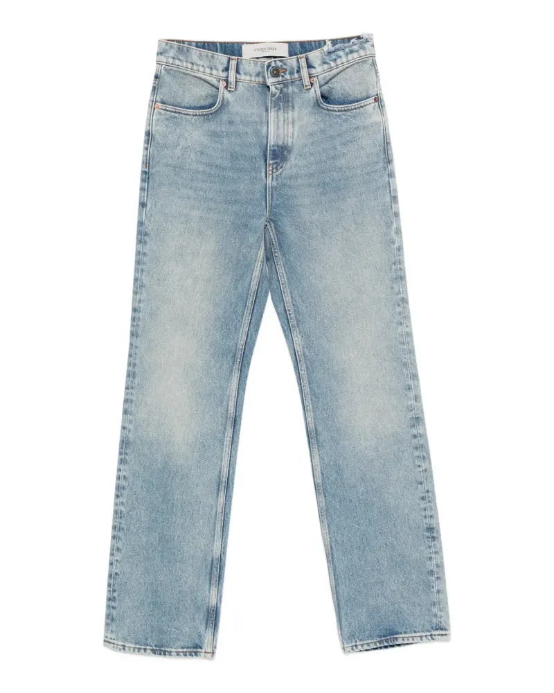 Golden Goose Norma zip-up straight-leg jeans - Blau Blau
