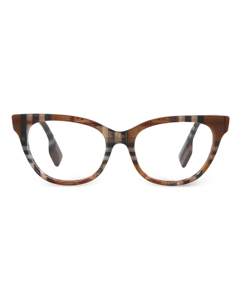 Burberry Evelyn Cat-Eye-Brille - Braun Braun