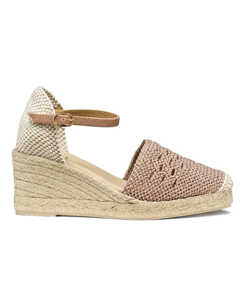 Geox Gelsa Low wedge espadrilles - Nude Nude