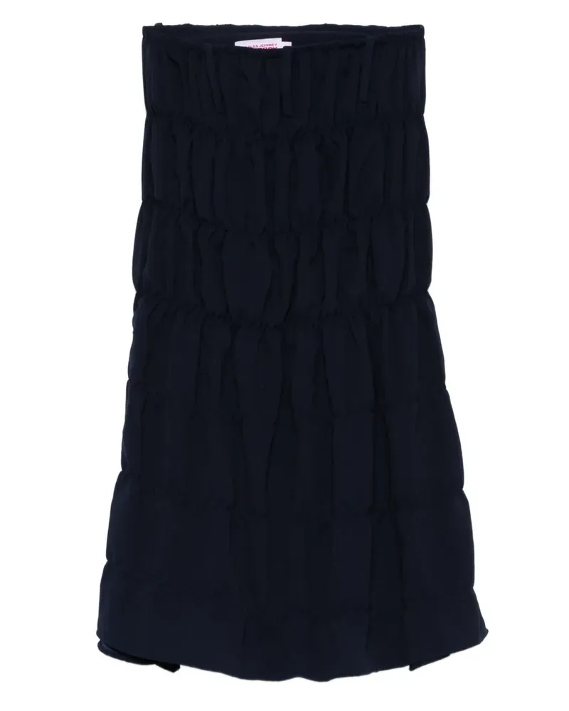 Charles Jeffrey Loverboy Shirred Bleistiftrock - Blau Blau