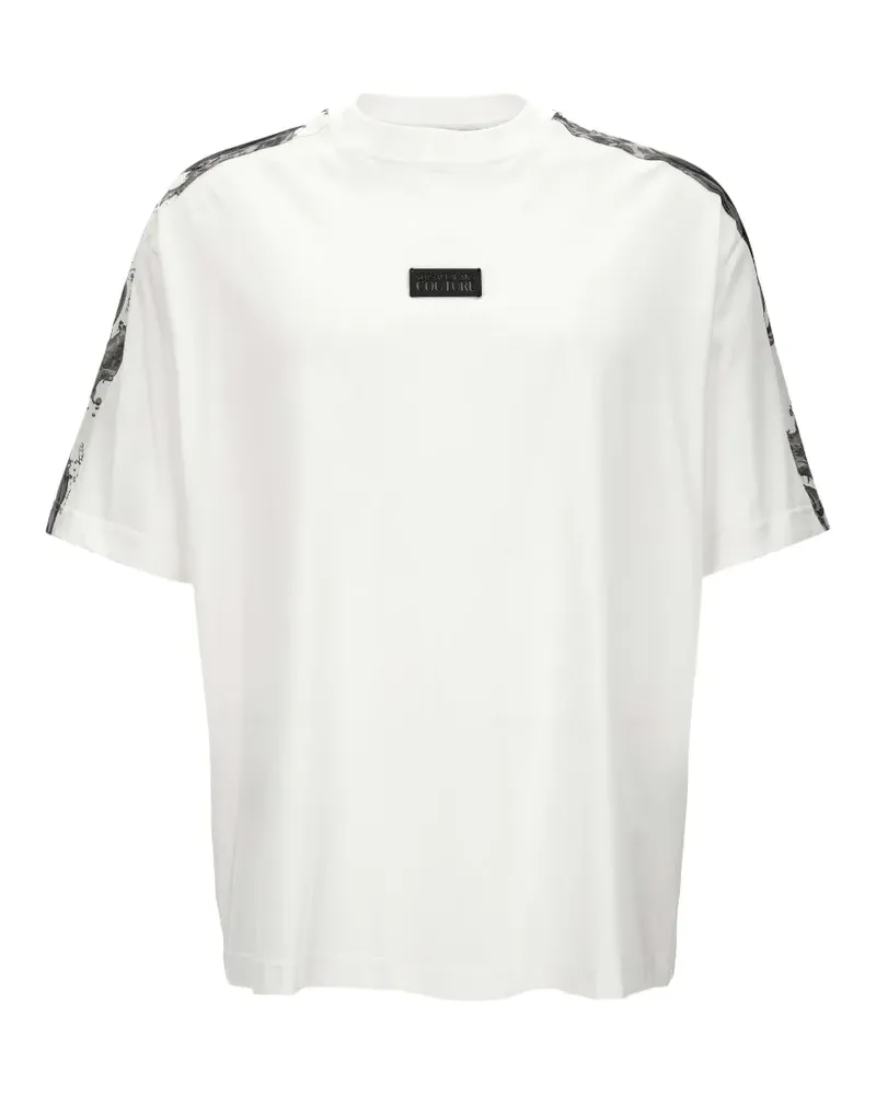 Versace Jeans T-Shirt mit grafischem Print - Weiß Weiß