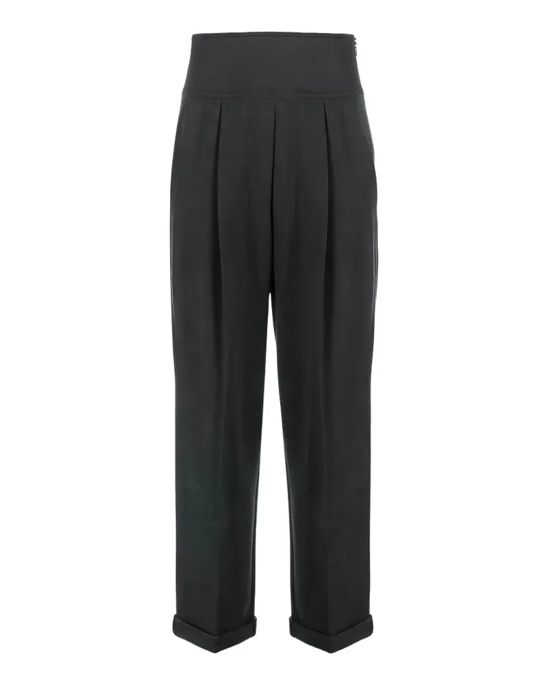 Brunello Cucinelli pleated wool trousers - Grau Grau