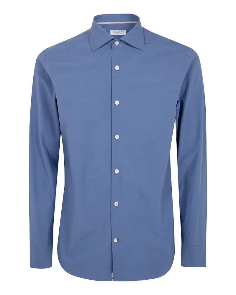 Tintoria Mattei long-sleeve shirt - Blau Blau
