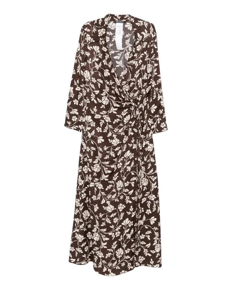 Pennyblack floral-print midi dress - Braun Braun