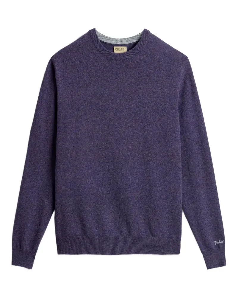 Woolrich Pullover mit Rundhalsausschnitt - Violett Violett
