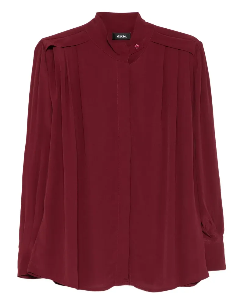 Dixie Langärmeliges Hemd - Rot Rot