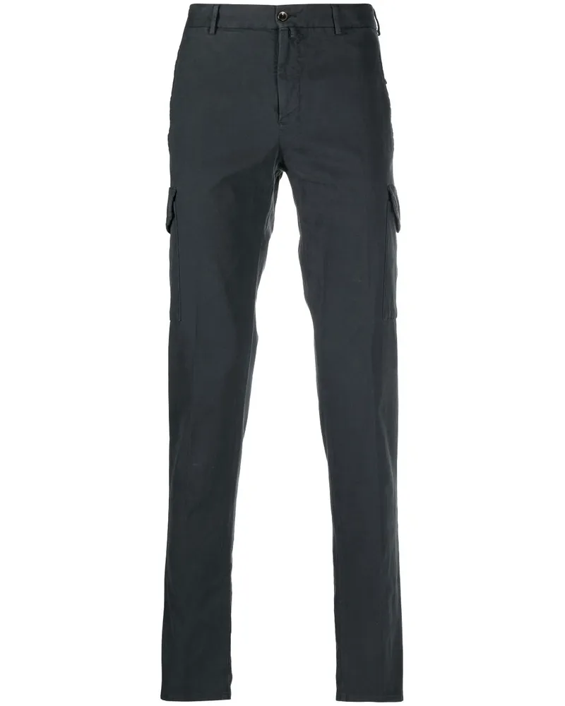 PT TORINO Cargohose mit geradem Bein - Blau Blau
