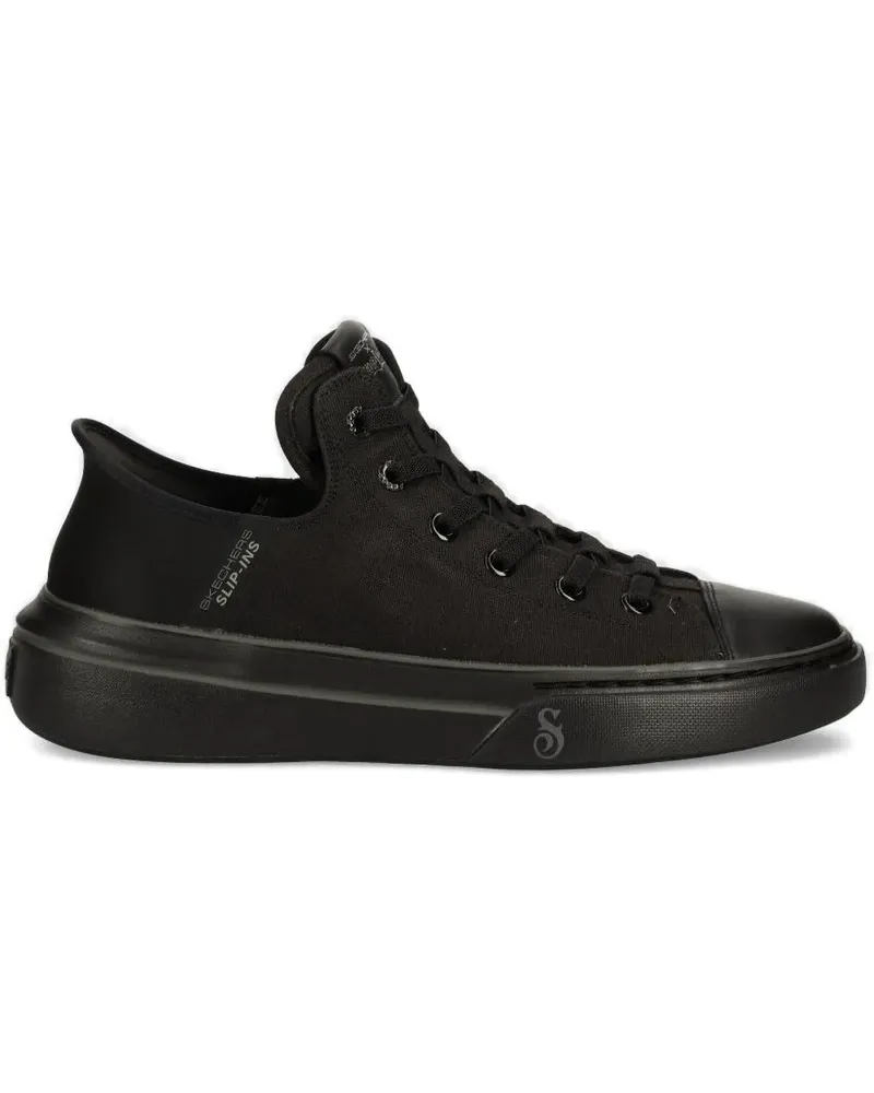 Skechers Sneakers mit Schnürung - Schwarz Schwarz