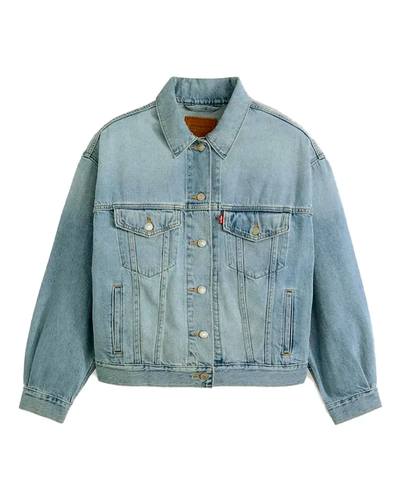 Levi's Geknöpfte 90s Jeansjacke - Blau Blau