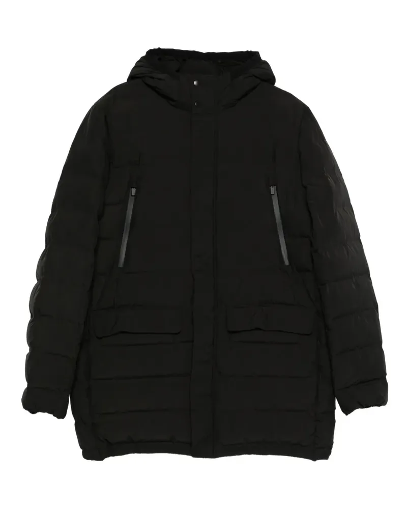Geox Spherica Kapuzenjacke - Schwarz Schwarz
