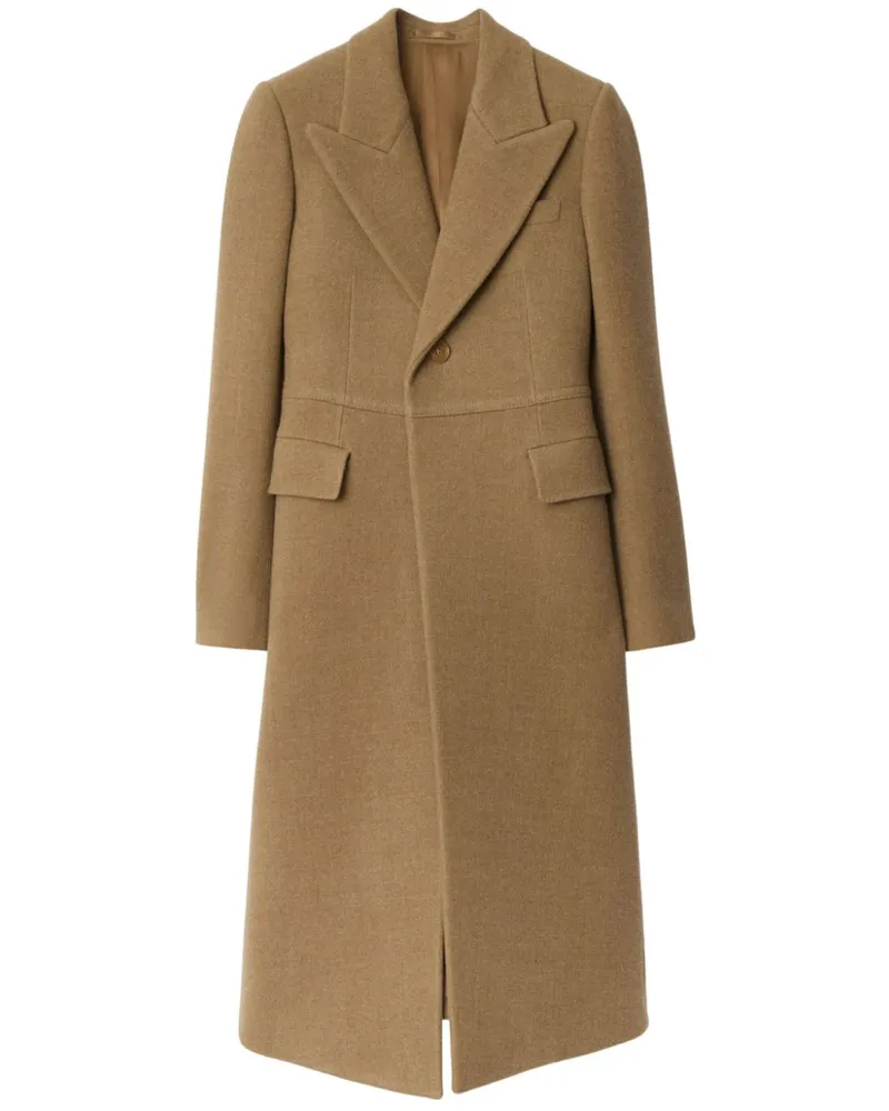 Burberry Doppelreihiger Mantel - Braun Braun