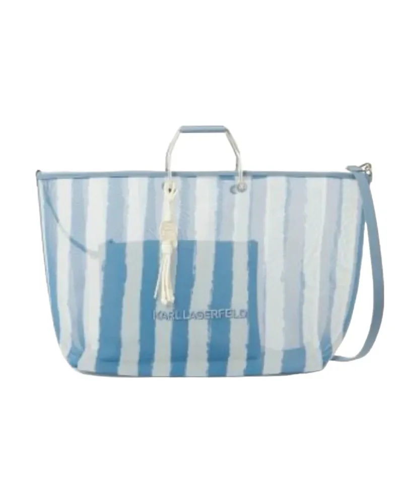 Karl Lagerfeld Ikon mesh tote bag - Blau Blau