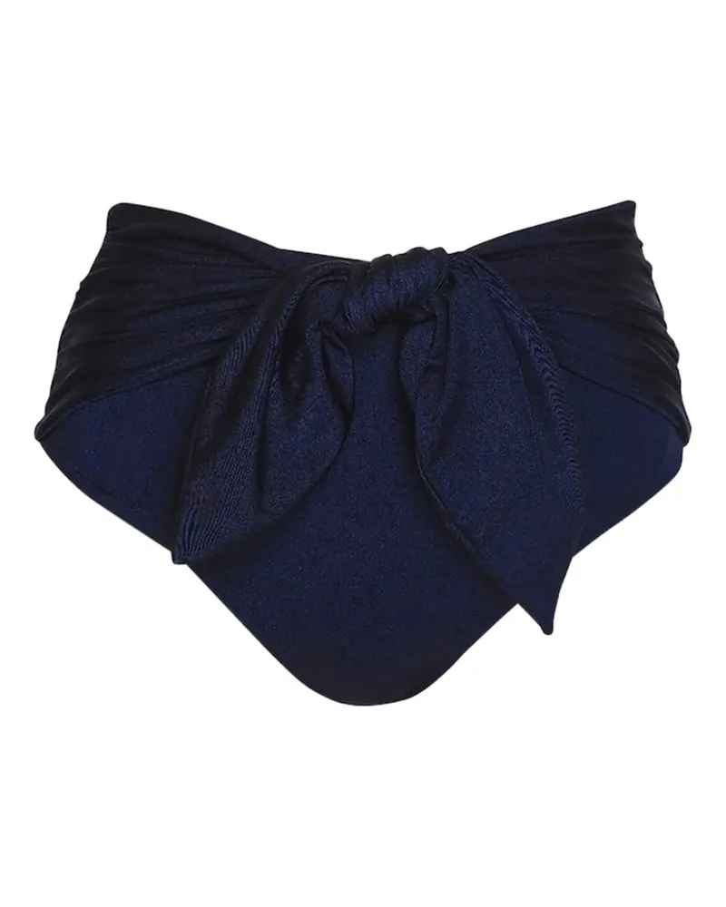 Johanna Ortiz bow-detail bikini bottom - Blau Blau