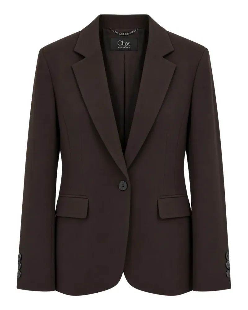 Clips single-breasted notched-lapels jacket - Braun Braun