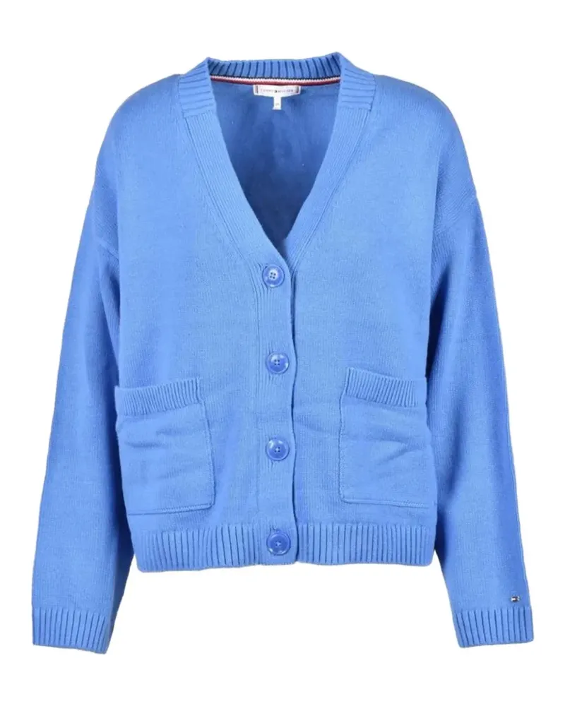 Tommy Hilfiger fine-knit cardigan - Blau Blau