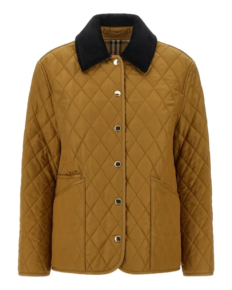 Burberry Dranefeld quilted jacket - Nude Nude