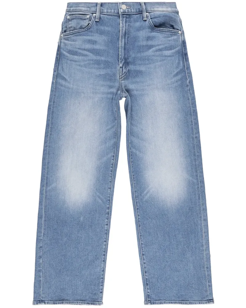 Mother Gerade The Dodger Flood Jeans - Blau Blau