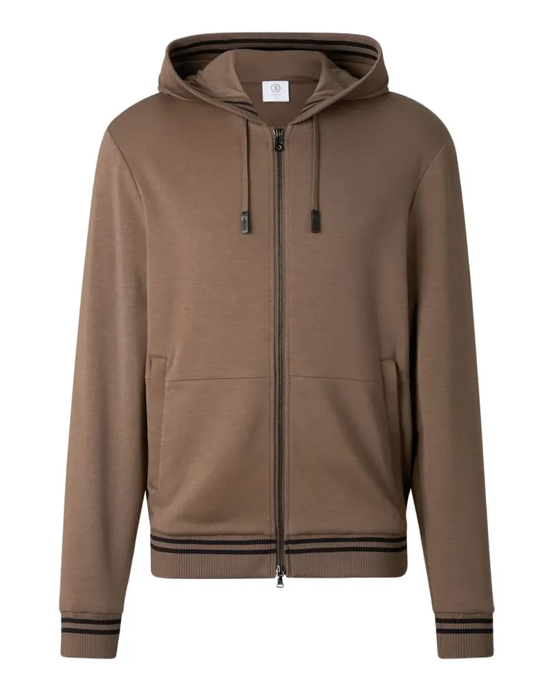 Bogner Forest Kapuzenjacke mit Kordelzug und Reißverschluss - Braun Braun