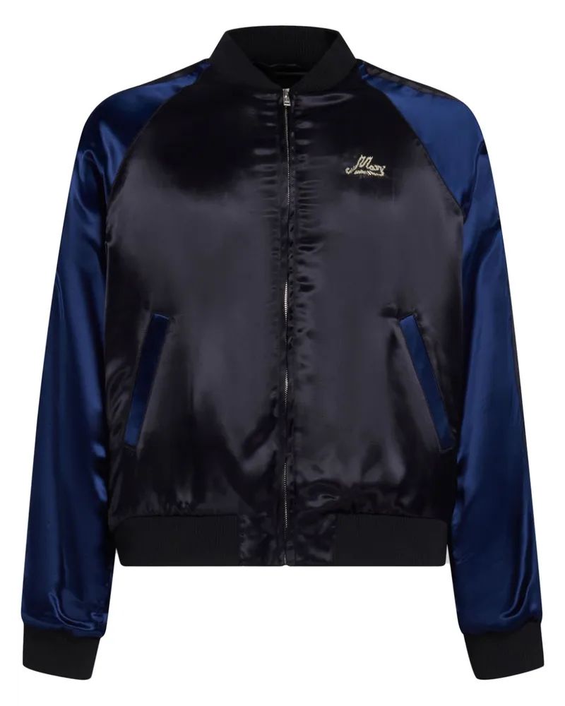Marni Bomberjacke aus Satin - Blau Blau