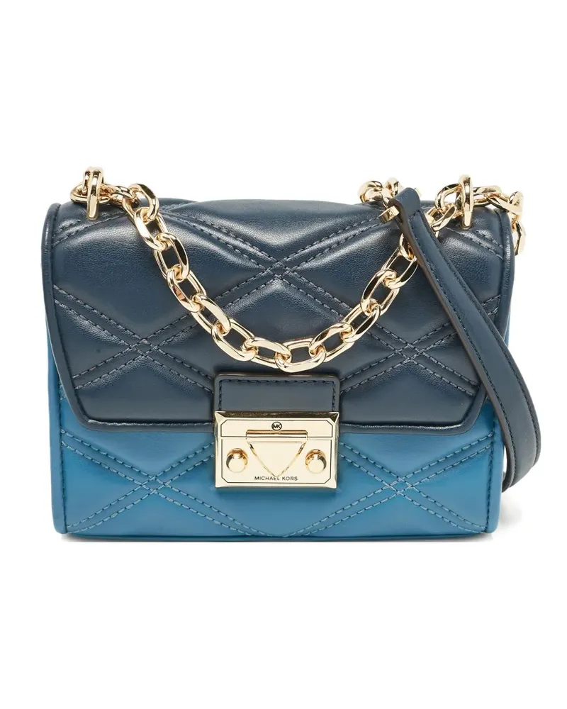 Michael Kors Pre-owned Schultertasche mit Steppung - Blau Blau
