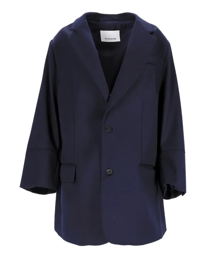 FRANKIE Shop Brooklyn Oversized-Blazer - Blau Blau