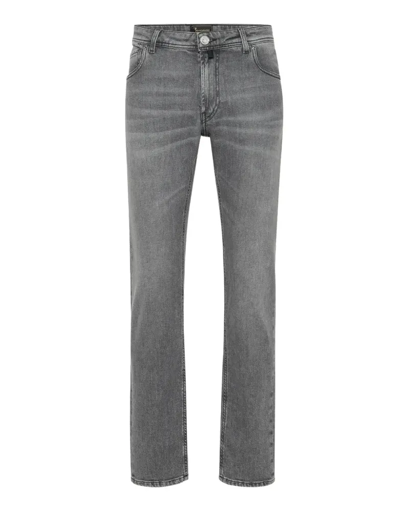 Billionaire Gerade Five-Pocket-Jeans - Grau Grau