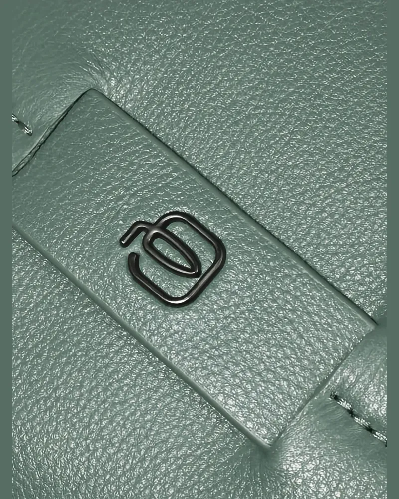 Piquadro Rucksack mit Reißverschluss - Gelb Gelb