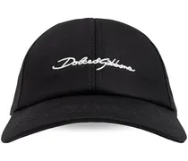 Baseballkappe mit Logo-Stickerei - Schwarz