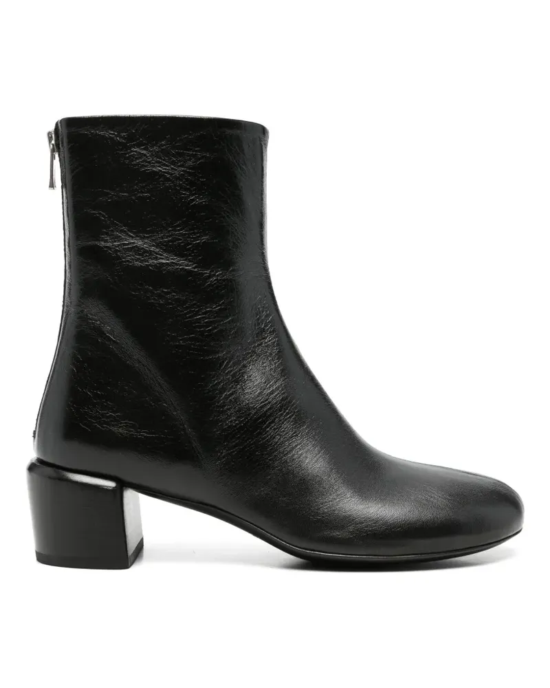 Officine Creative Italia Flore leather ankle boots - Schwarz Schwarz