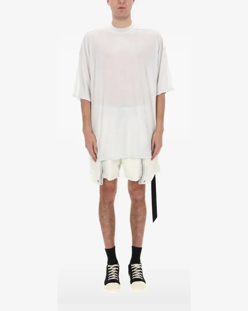 DRKSHDW by Rick Owens T-Shirt mit Nahtdetail - Weiß Weiß