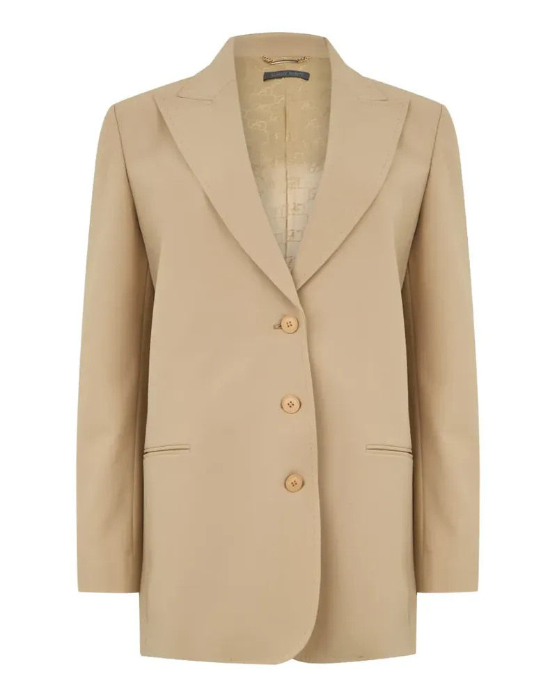 Alberta Ferretti Einreihige Oversized-Jacke - Nude Nude