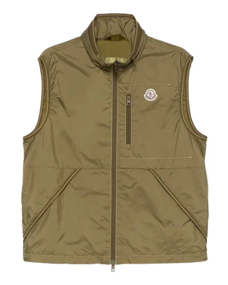 Moncler Ansiei zip pocket gilet - Grün Grün