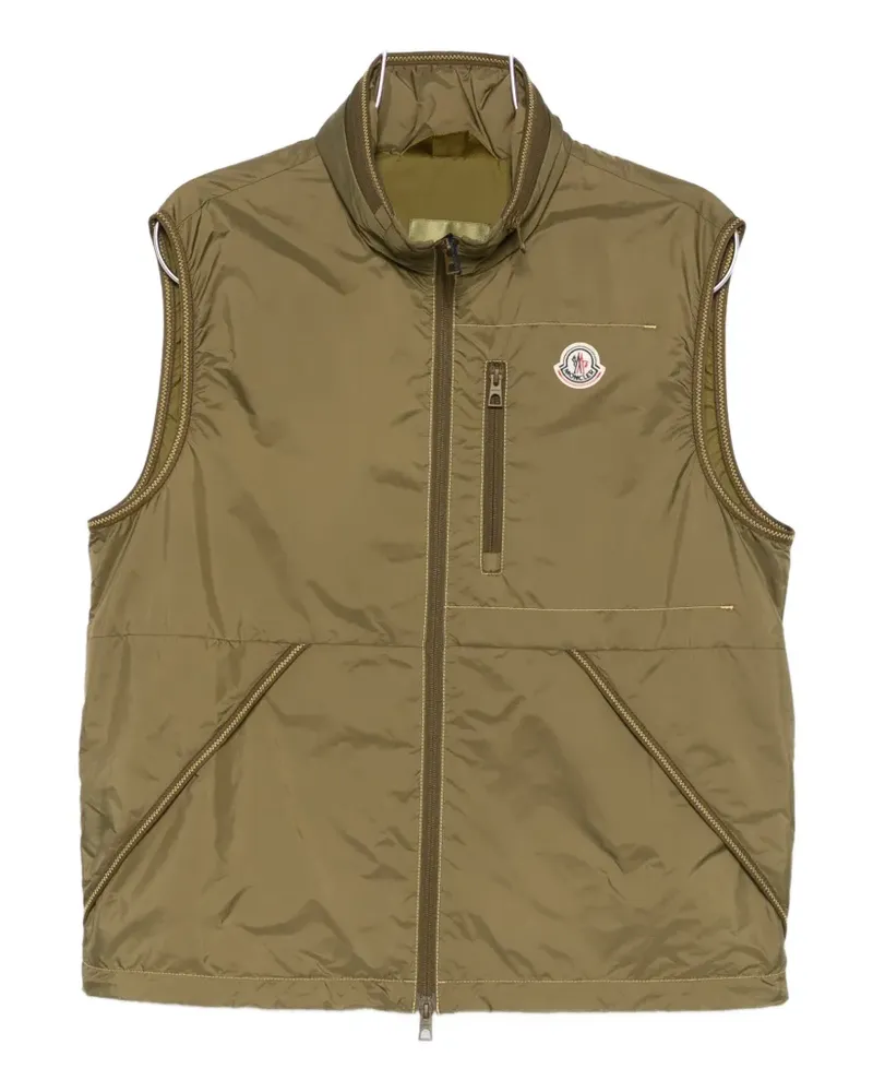 Moncler Ansiei zip pocket gilet - Grün Grün