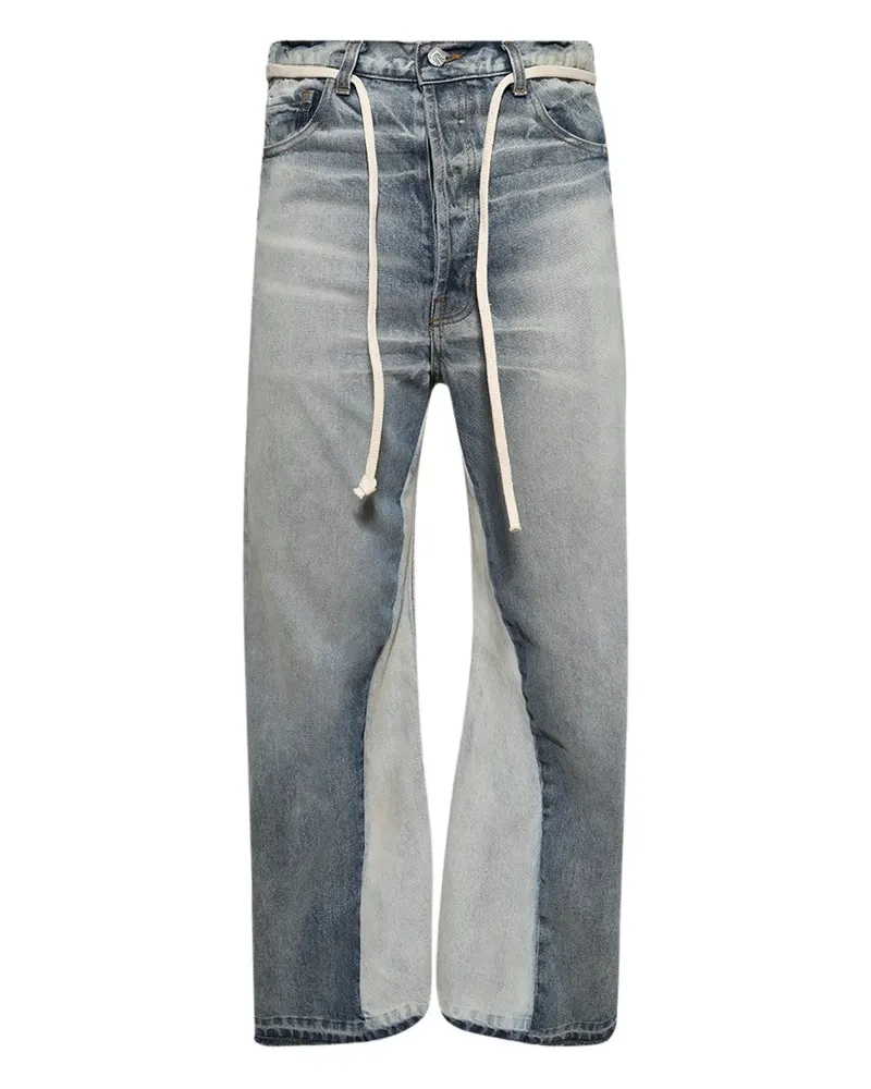 RRR123 Jeans mit Kordelzug - Blau Blau