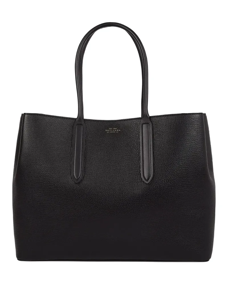 Smythson Day Tote Bag - Schwarz Schwarz