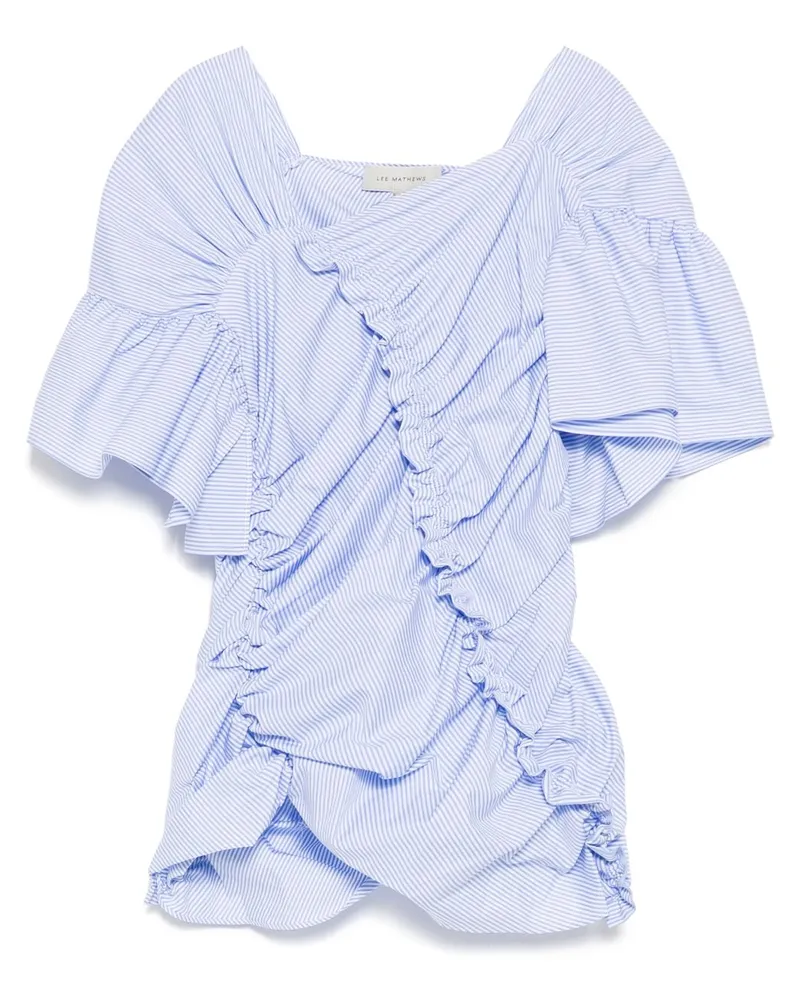 Lee Mathews Antonia Bluse - Weiß Weiß