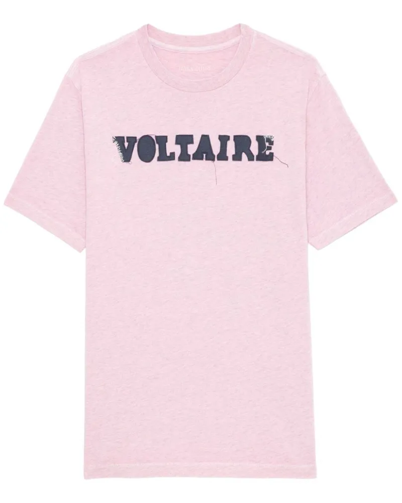 Zadig & Voltaire Edwin T-Shirt - Rosa Rosa