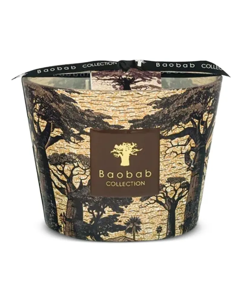 Baobab Collection Mankono Duftkerze mit Baobab-Print - Gelb Gelb