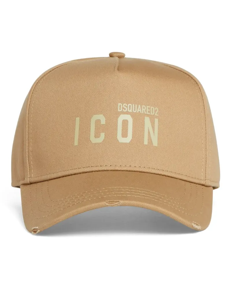 Dsquared2 Icon Baseballkappe - Nude Nude
