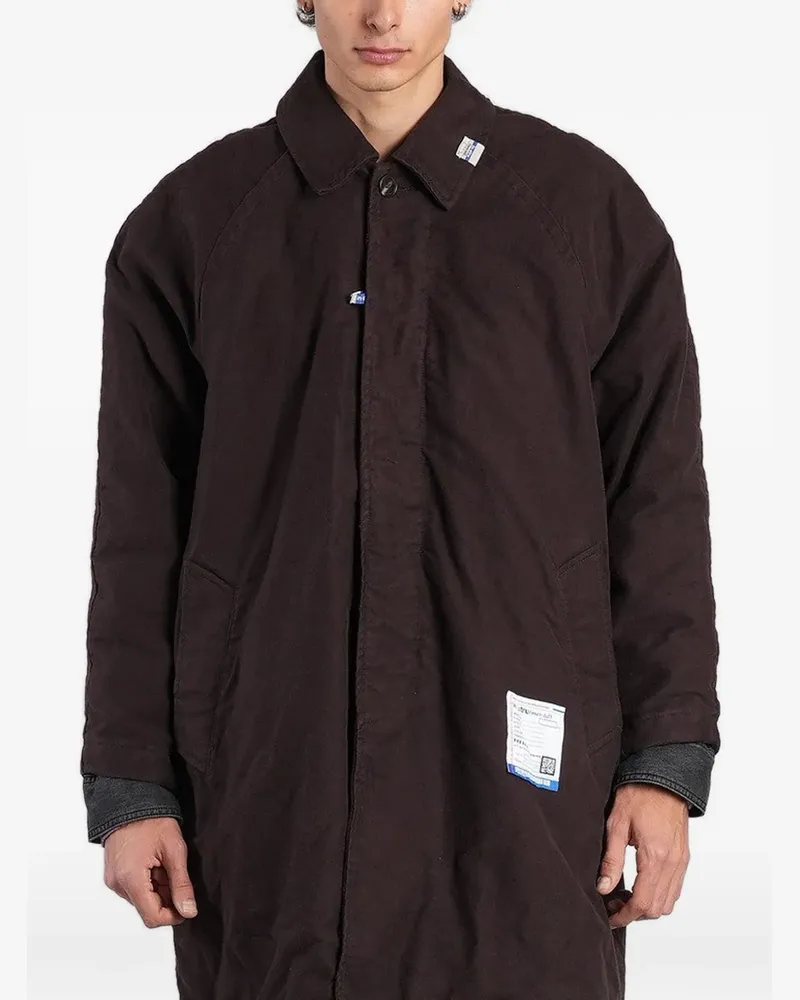MIHARAYASUHIRO moleskin coat - Braun Braun