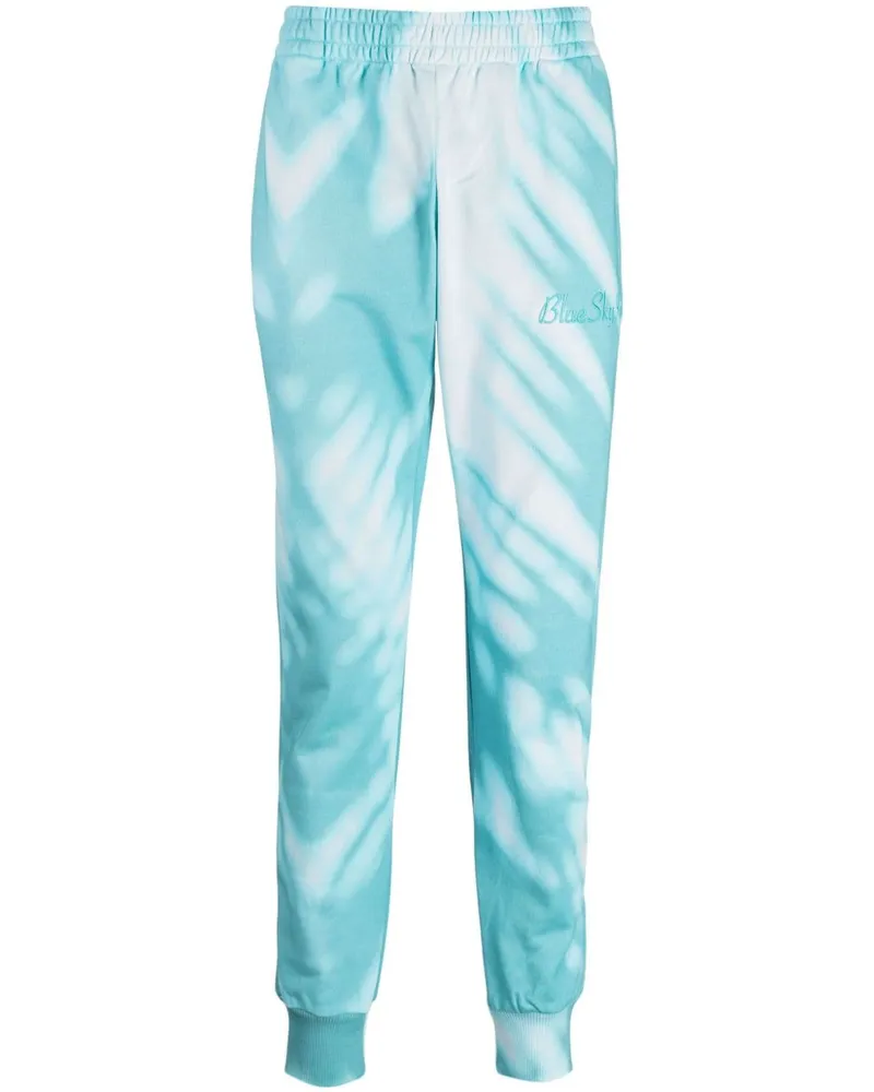 Blue Sky Inn Jogginghose mit Logo-Stickerei Blau