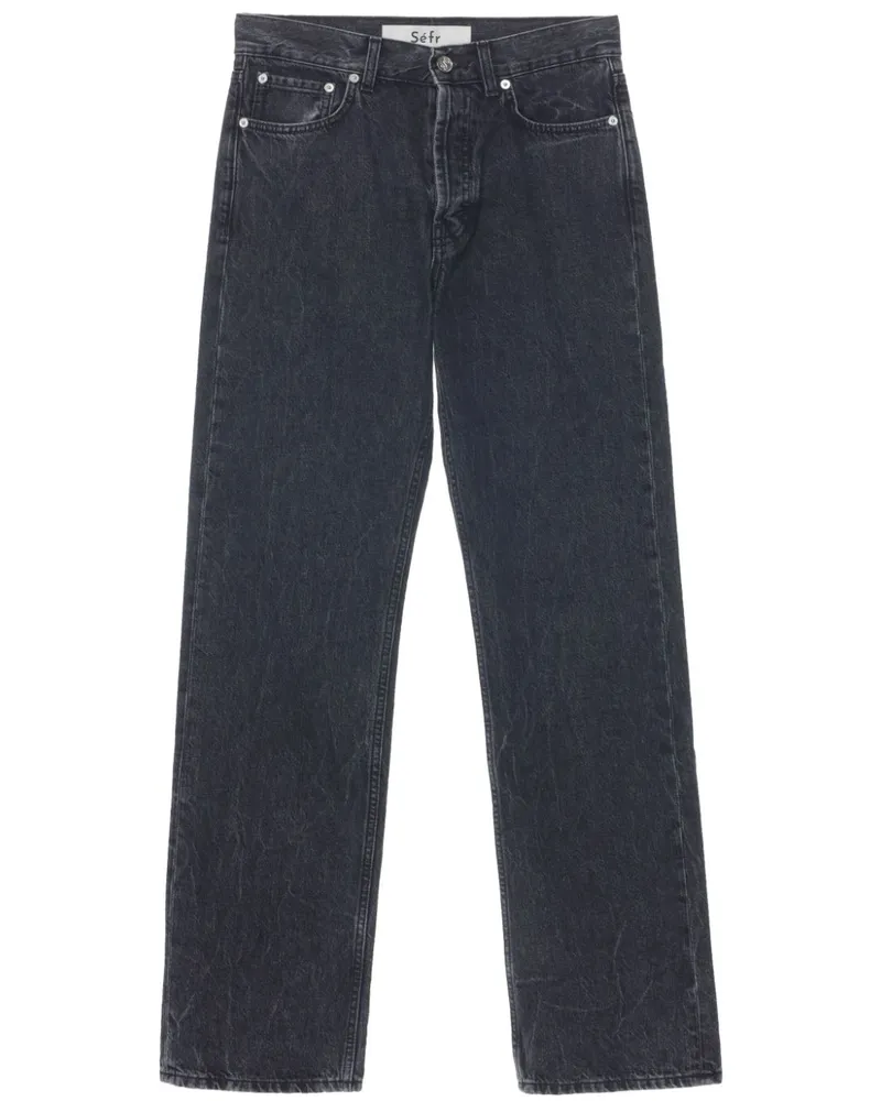 Séfr Jeans mit klassischem Schnitt - Grau Grau