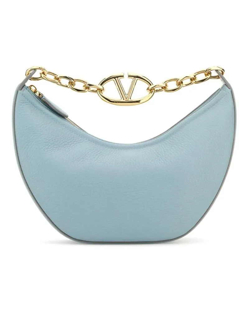 Valentino Garavani Kleine VLogo Moon Tote Bag - Blau Blau