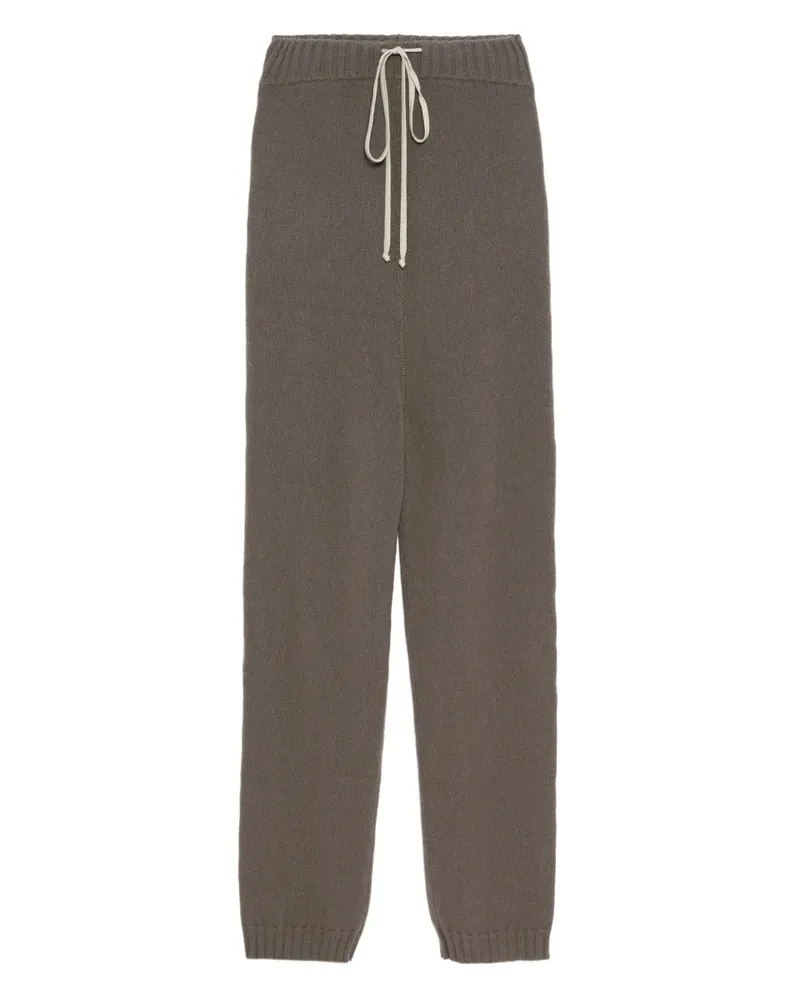 Rick Owens cashmere trousers - Grau Grau